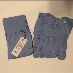 UV blue Aloyoga Set